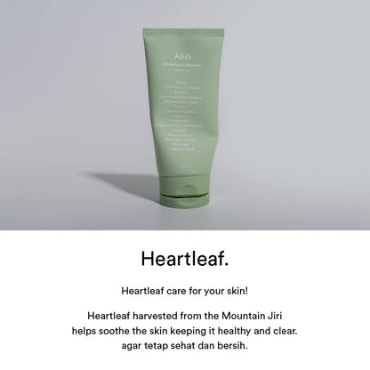 Abib Acne Foam Cleanser Heartleaf Foam