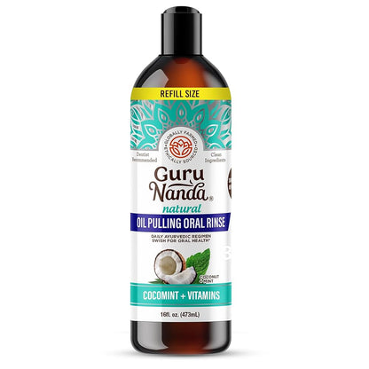 Guru Nanda CocoMint Oil Pulling Mouthwash