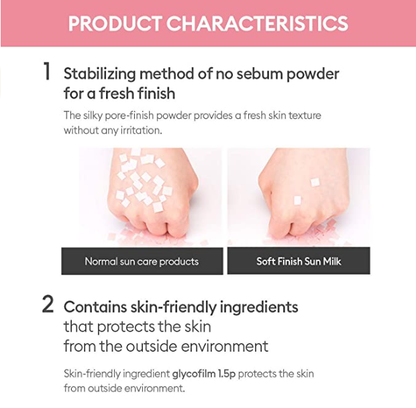 MISSHA All-Around Safe Block Soft Finish Sun Milk SPF50+ PA+++