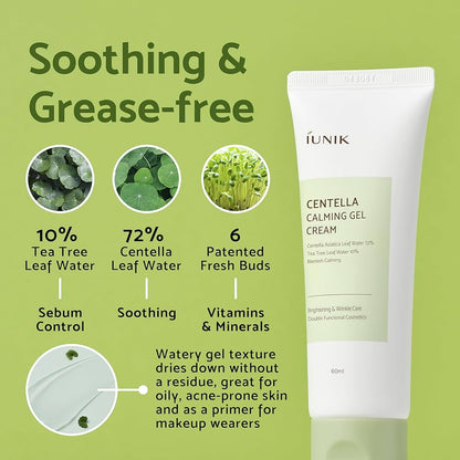 iUNIK Centella Calming Gel Cream 60ml