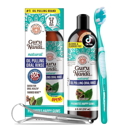 Guru Nanda CocoMint Oil Pulling set