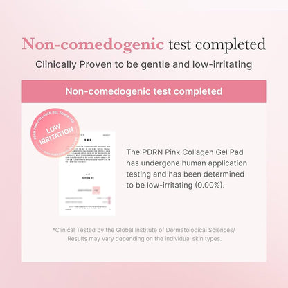 medicube PDRN Pink Collagen Toning Gel Toner Pad