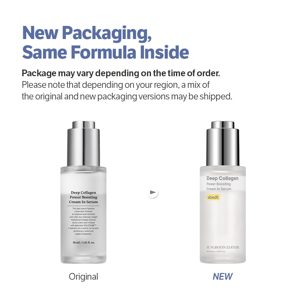 SUNGBOON EDITOR Deep Collagen Anti-wrinkle Cream In Serum