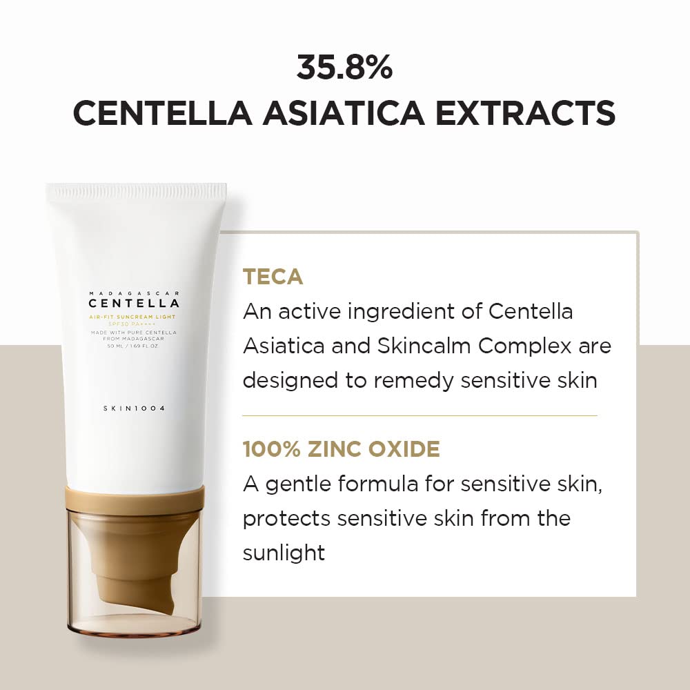 SKIN1004 Madagascar Centella Air Fit Suncream Light