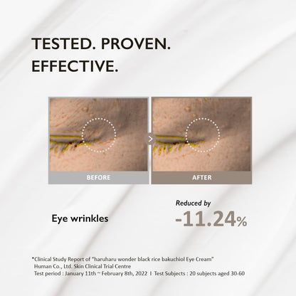 haruharu wonder Black Rice Bakuchiol Eye Cream