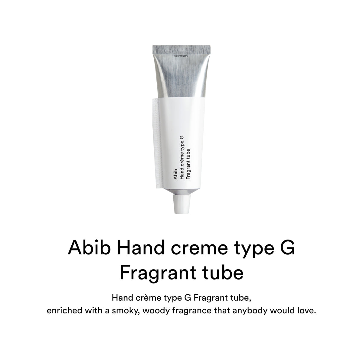 Abib Hand Crème Type G Fragrant Tube