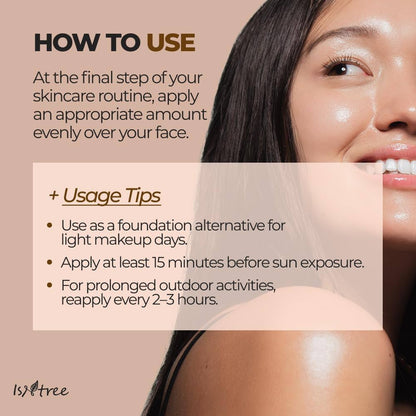 Isntree Yam Root Milk Tone Up Sun Cream