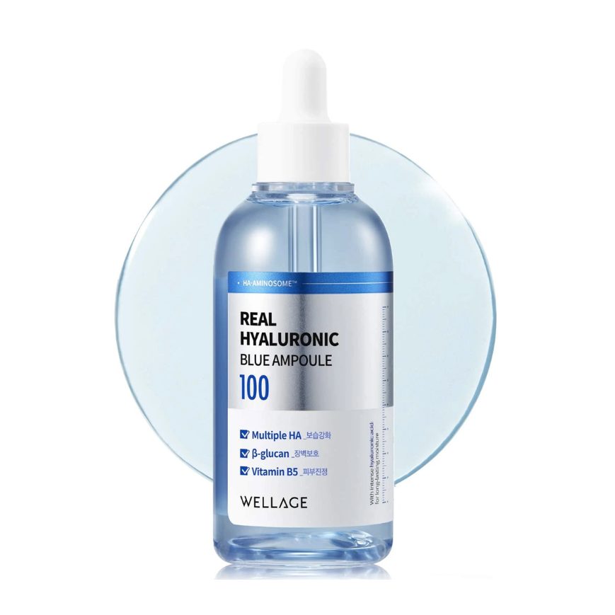 WELLAGE Real Hyaluronic Blue 100 Ampoule