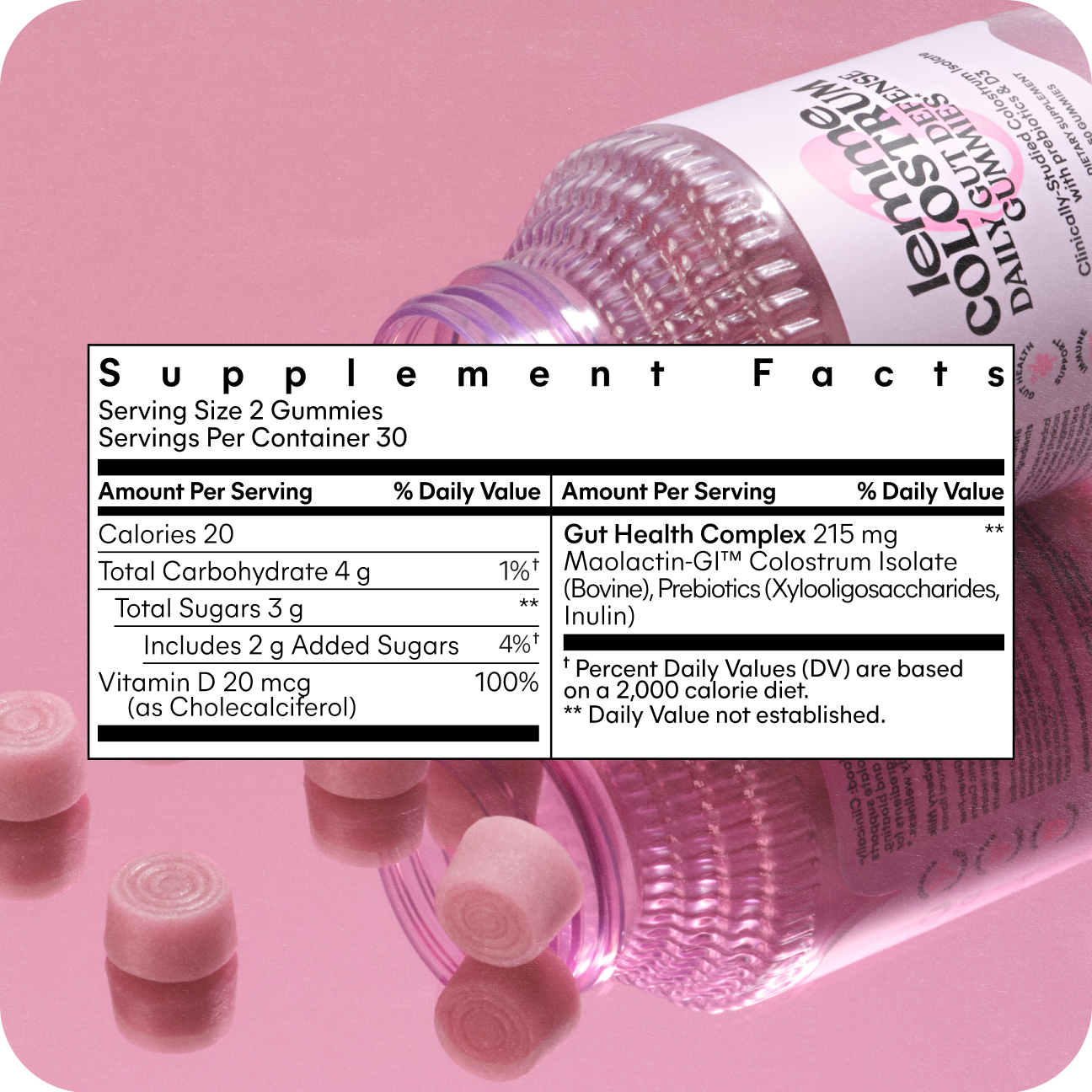 Lemme Colostrum Gummies
