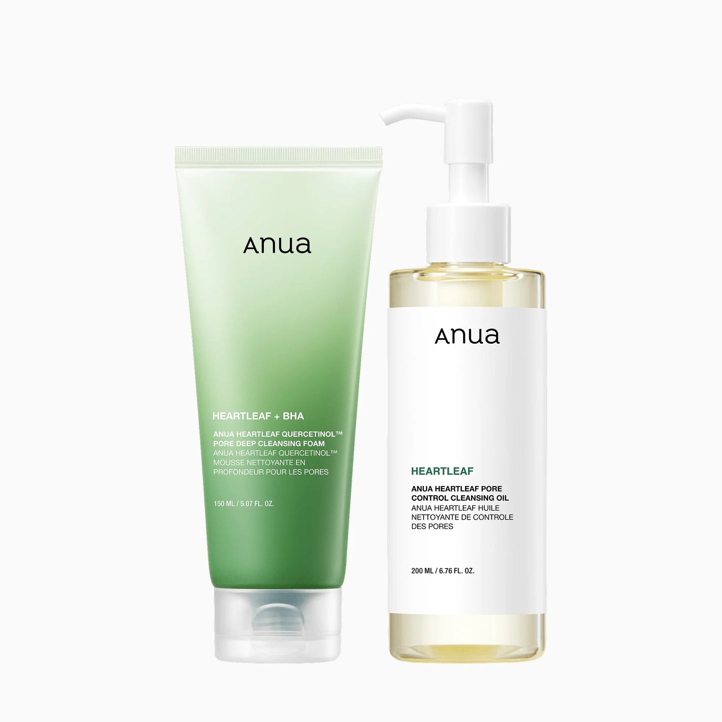Anua Double Cleansing Duo Set.