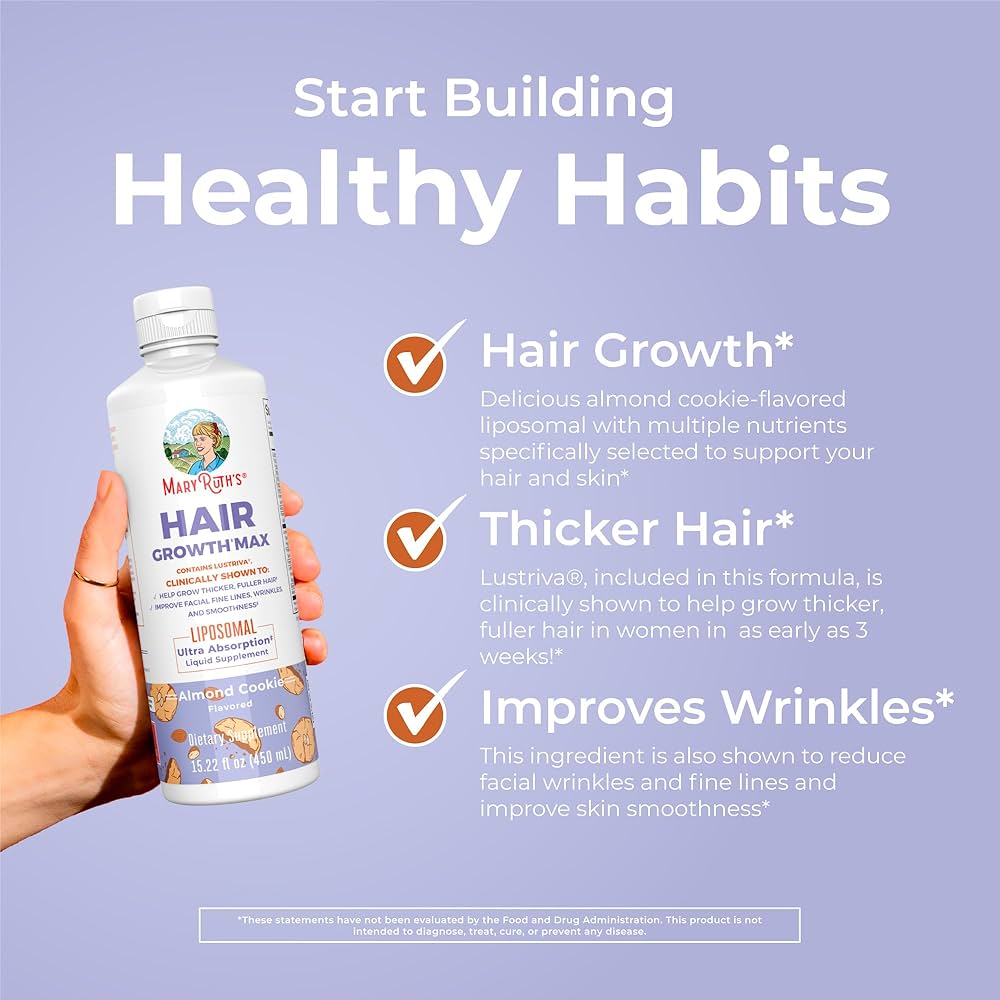 Mary Ruth's Hair Growth Max Liposomal