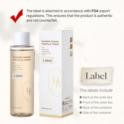 HEVEBLUE Salmon Caring Centella Toner