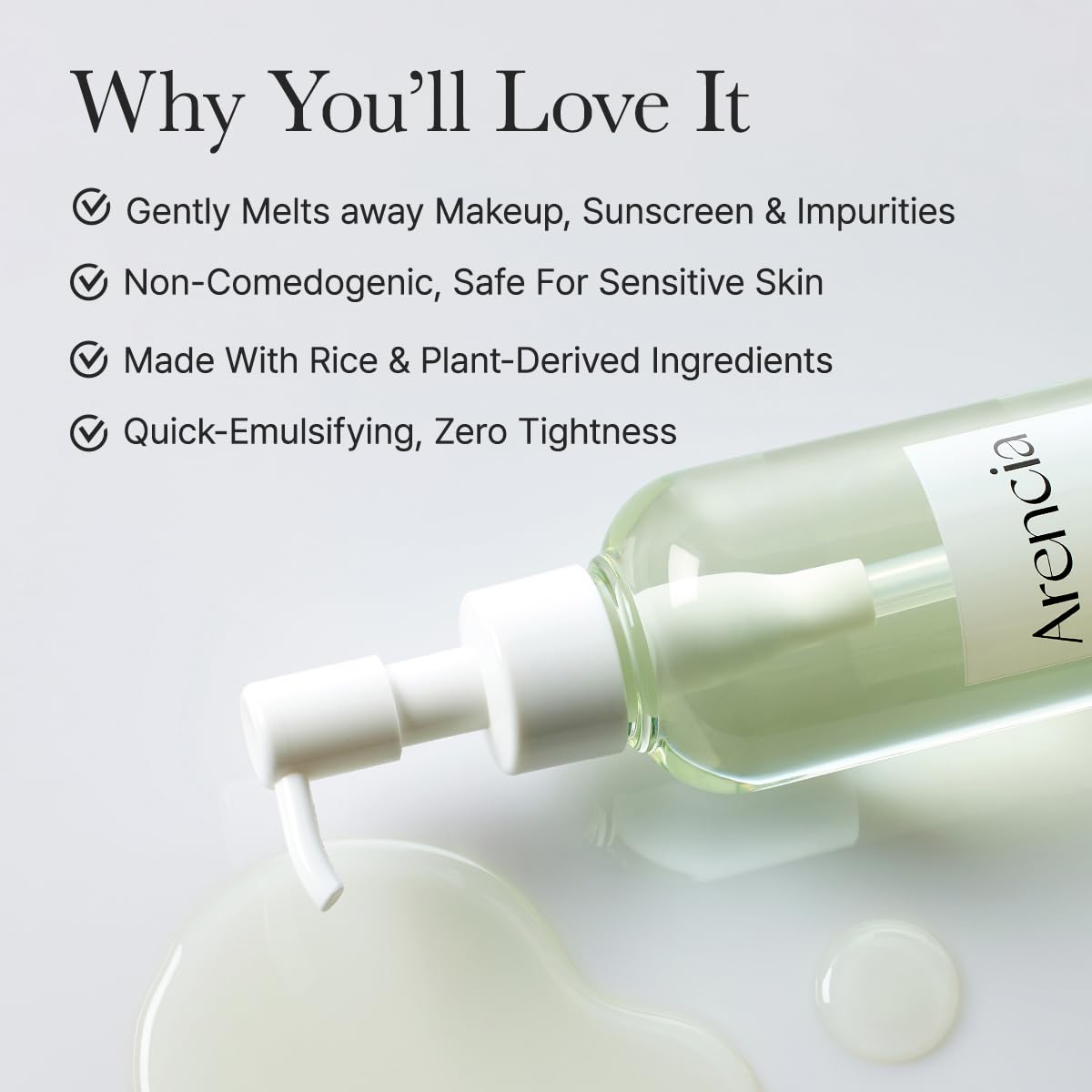 Arencia Pore Melt Mochi Cleansing Oil