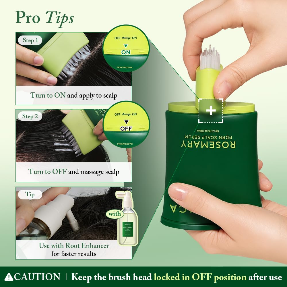 AROMATICA Rosemary PDRN Scalp Serum