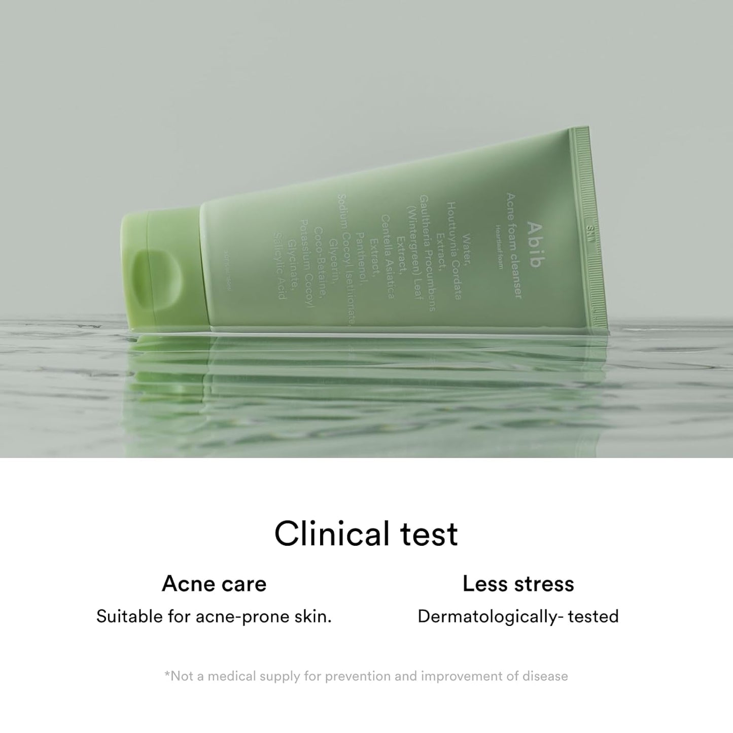 Abib Acne Foam Cleanser Heartleaf Foam