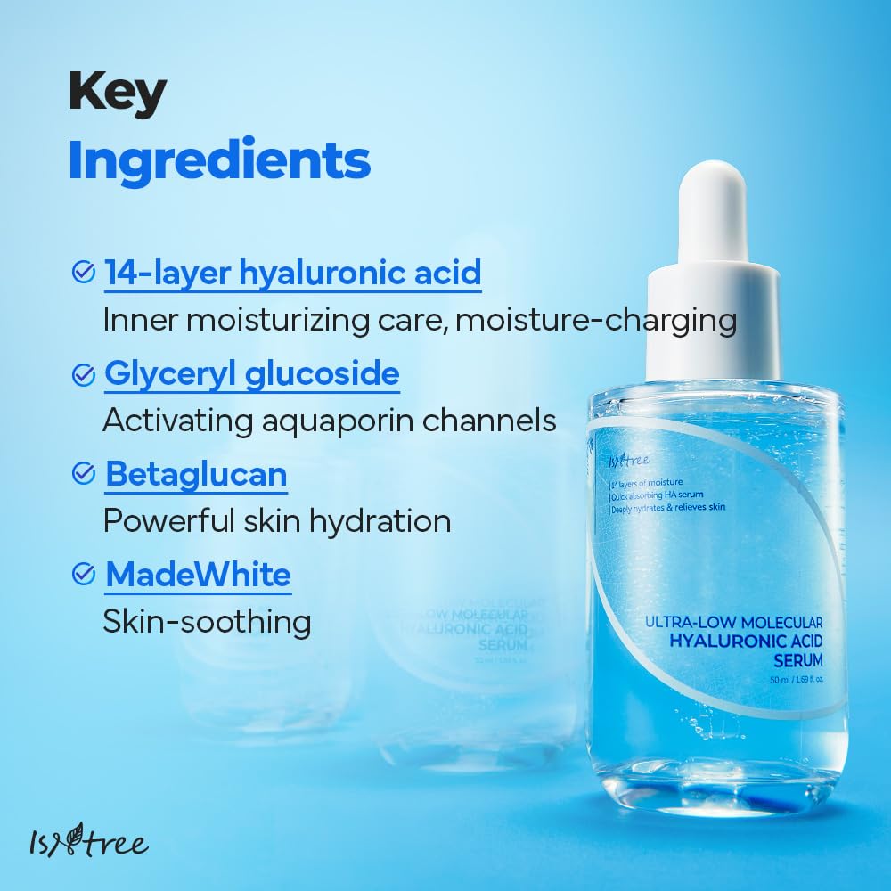 Isntree Ultra-Low Molecular Hyaluronic Acid Serum