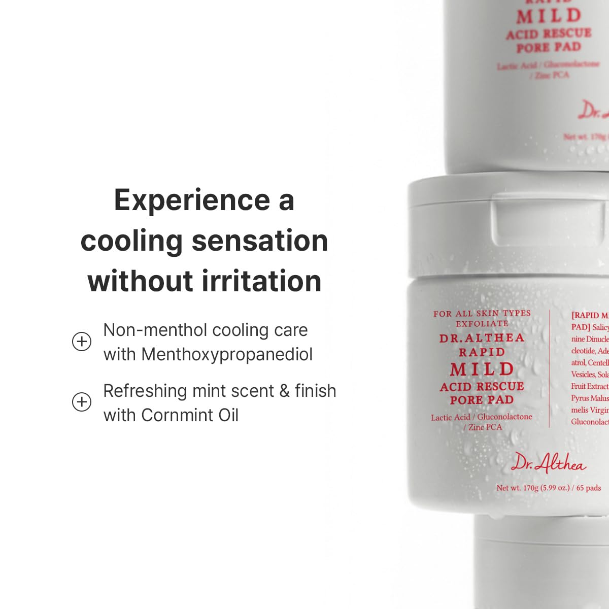 Dr. Althea Rapid Mild Acid Rescue Pore Pad