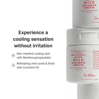 Dr. Althea Rapid Mild Acid Rescue Pore Pad