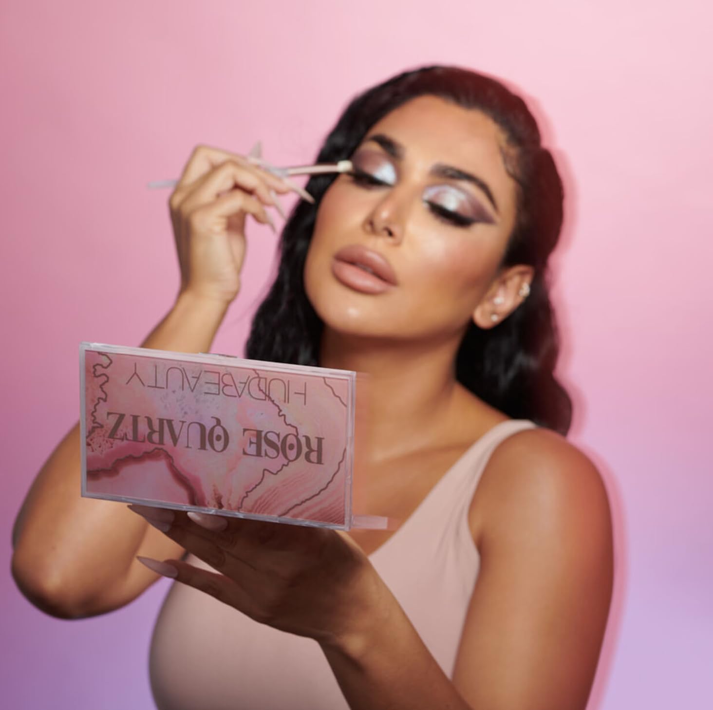 Huda Beauty Rose Quartz Eyeshadow Palette – Radiantly