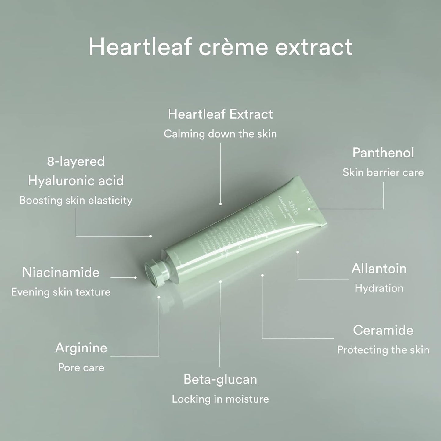 Abib Heartleaf Creme Calming Tube