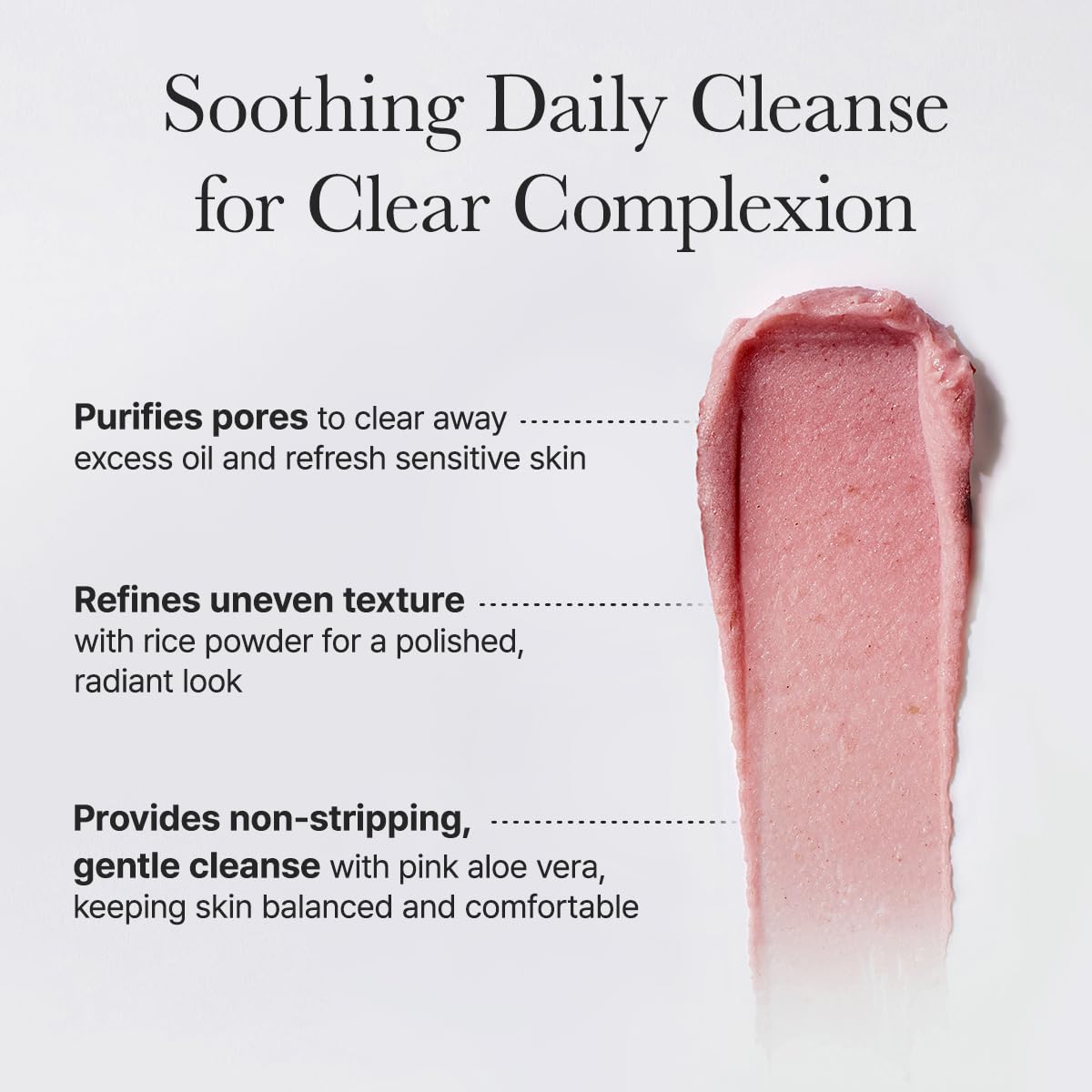 Arencia Fresh Rosehip Rice Mochi Cleanser