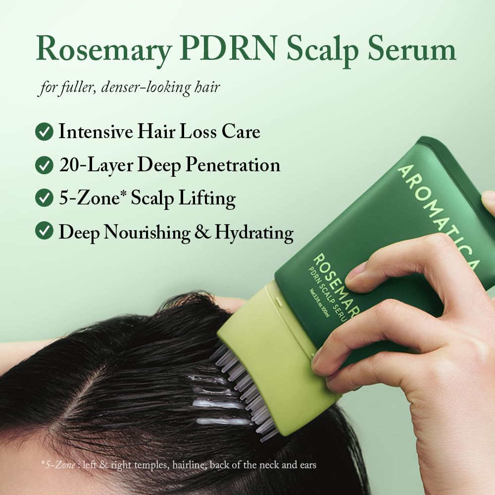 AROMATICA Rosemary PDRN Scalp Serum