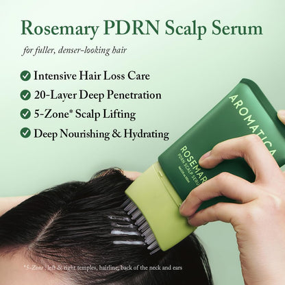 AROMATICA Rosemary PDRN Scalp Serum