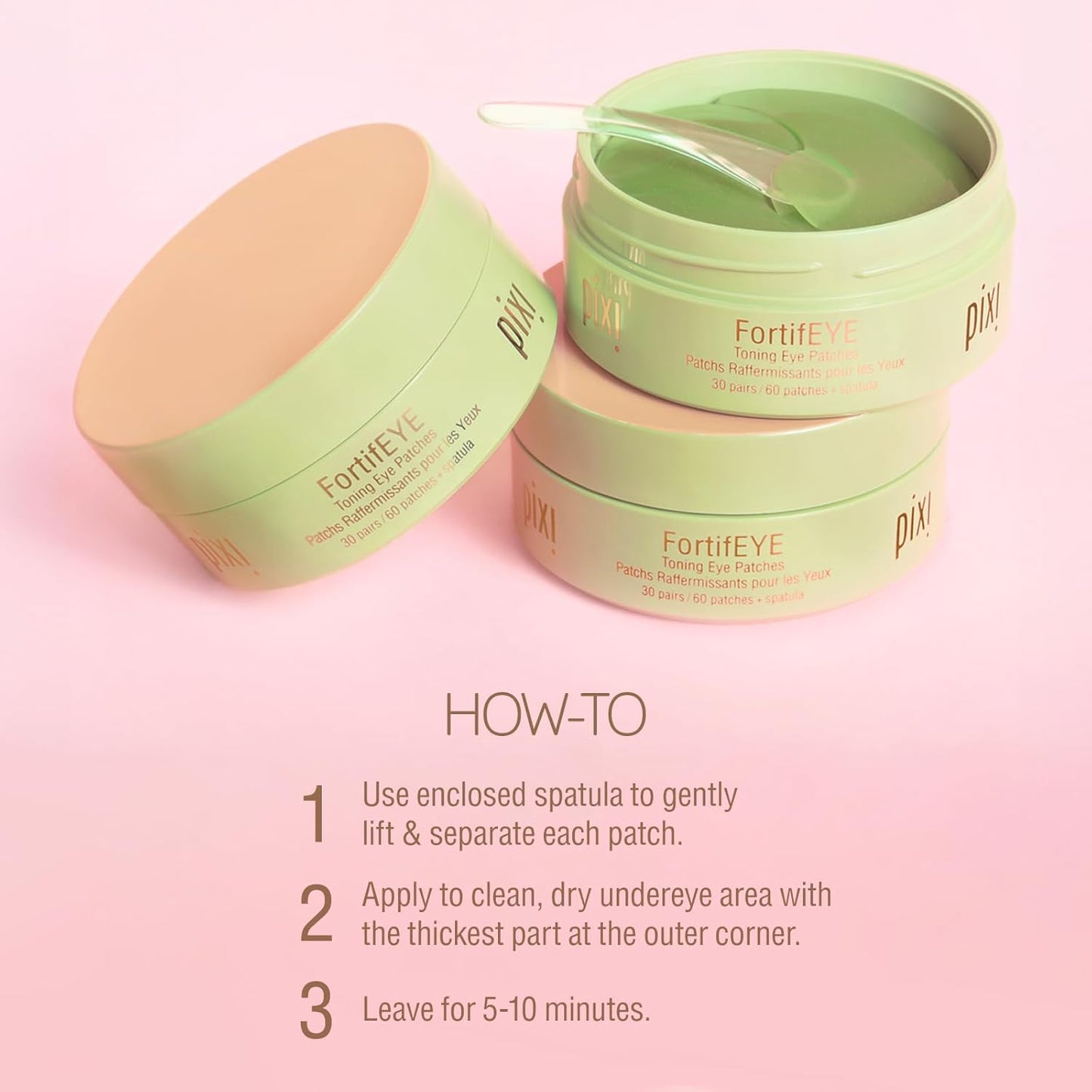 Pixi FortifEYE Firming Hydrogel Under Eye Patches