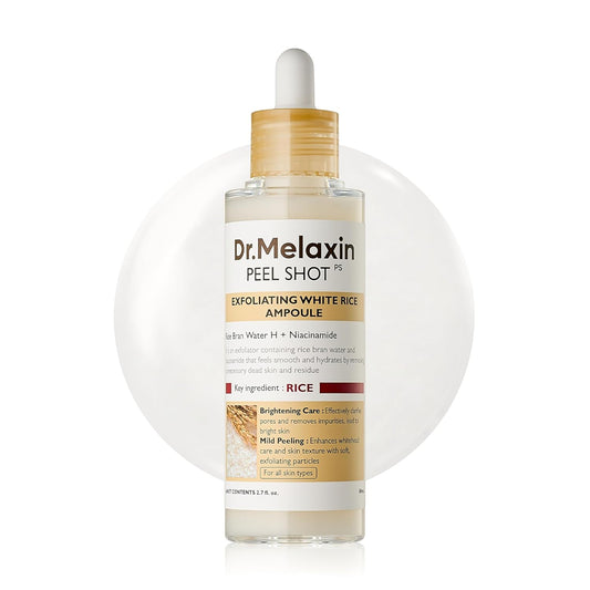 Dr.Melaxin Peel Shot Exfoliant White Rice Ampoule