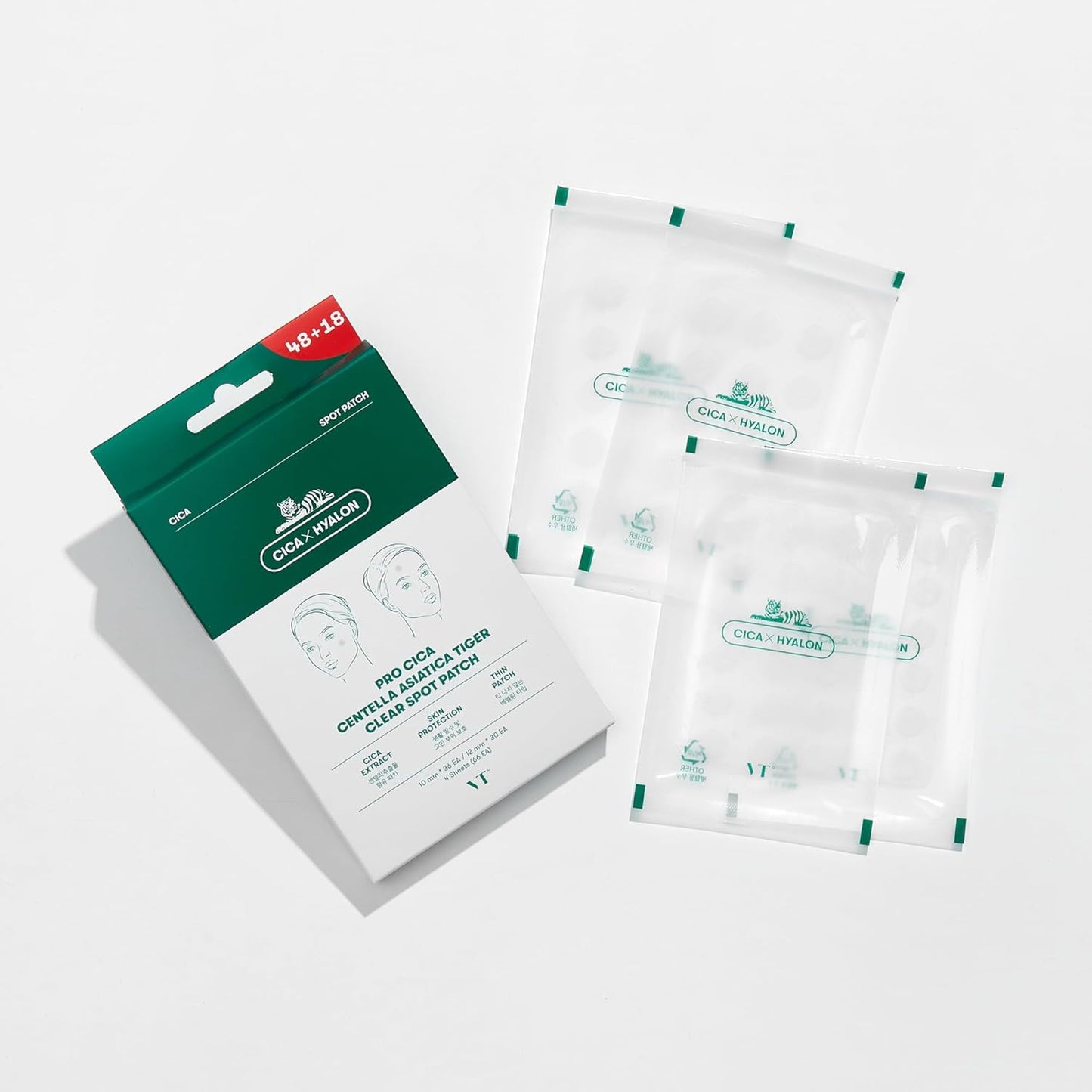 VT Pro Cica Centella Asiatica Tiger Clear Spot Patch Set