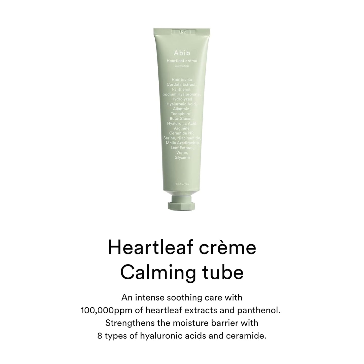 Abib Heartleaf Creme Calming Tube