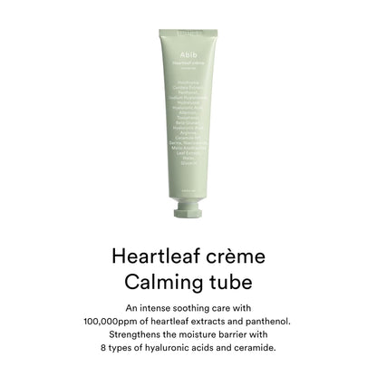 Abib Heartleaf Creme Calming Tube