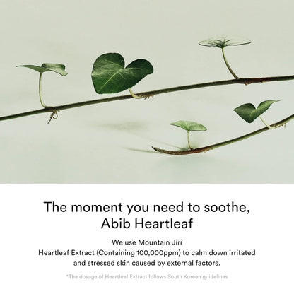 Abib Heartleaf Creme Calming Tube
