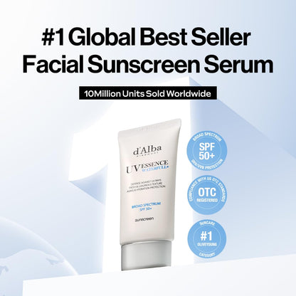 d'alba Piedmont Italian White Truffle Waterfull Essence Sunscreen