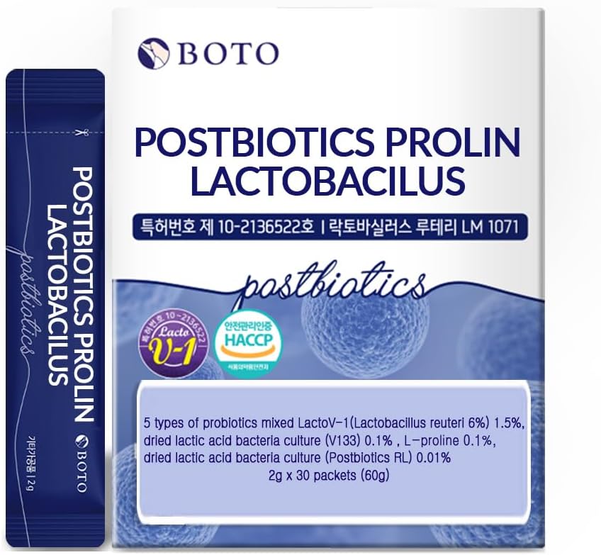BOTO Postbiotics Proline Lactobacillus