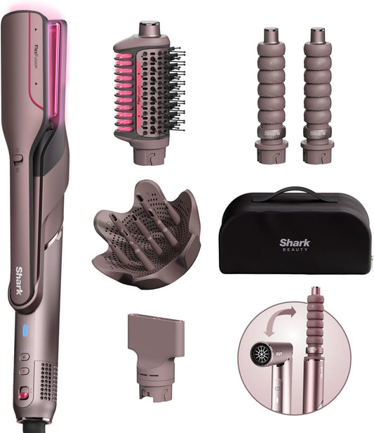 Shark FlexFusion Multi Hot Air Styler, Hair Dryer & Ceramic Straightener Set