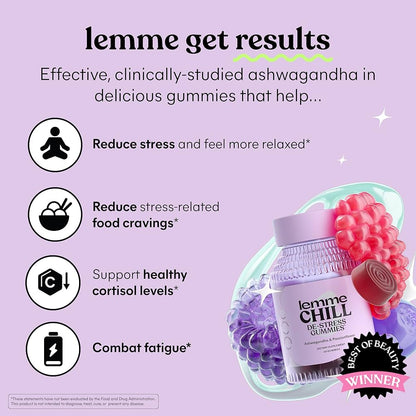 Lemme Chill Stress Relief Gummies