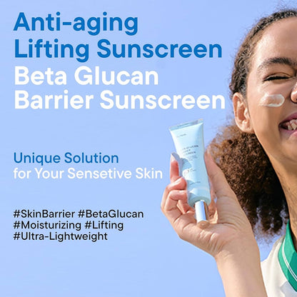 IUNIK Beta-Glucan Water Barrier Moisture Daily Sunscreen