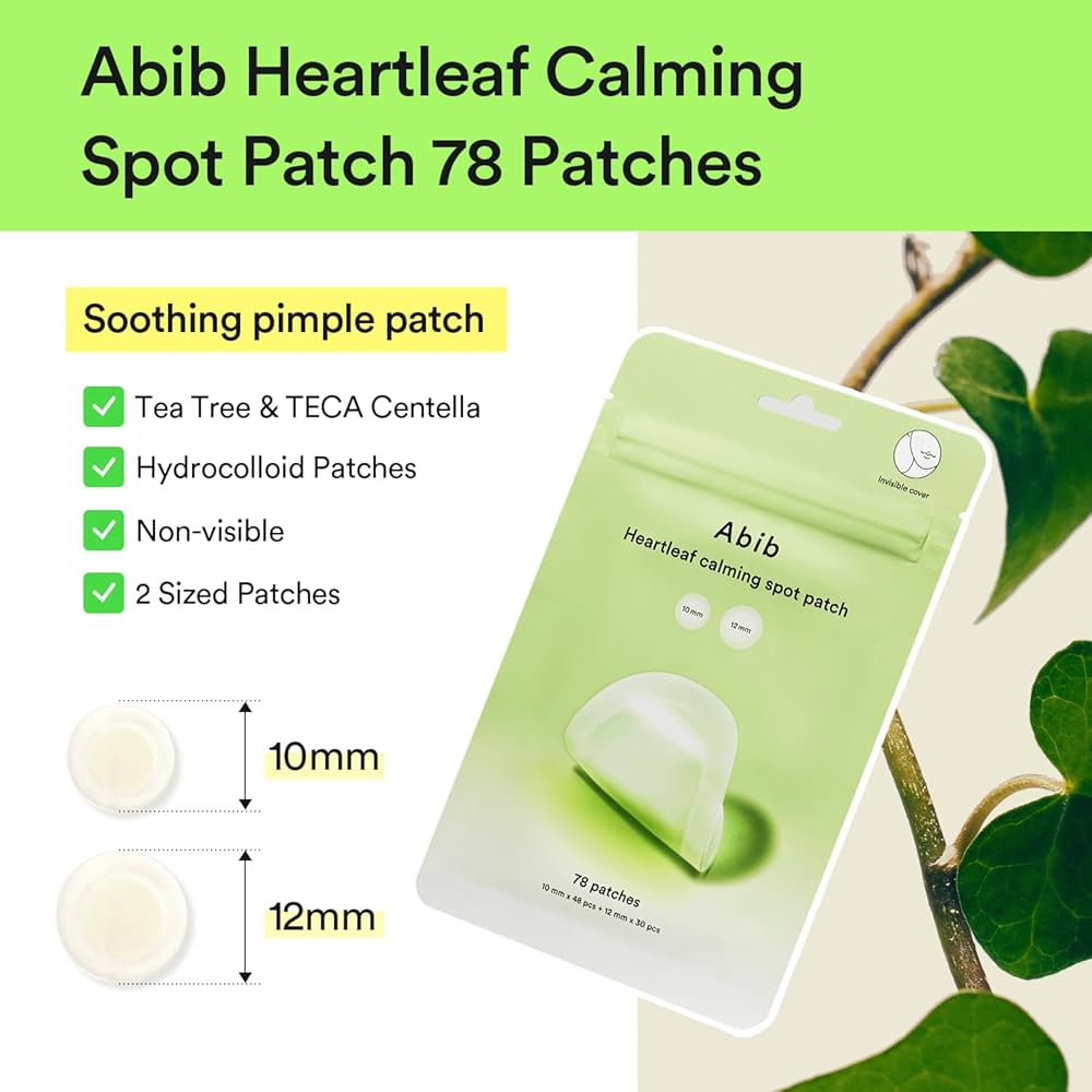Abib Heartleaf Calming Spot Patch