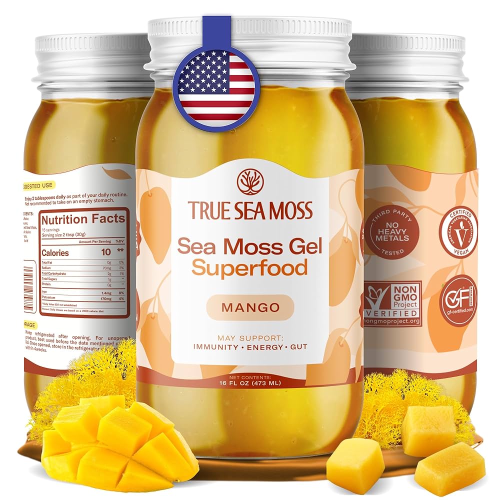 True Sea Moss, Sea Moss Gel Superfood