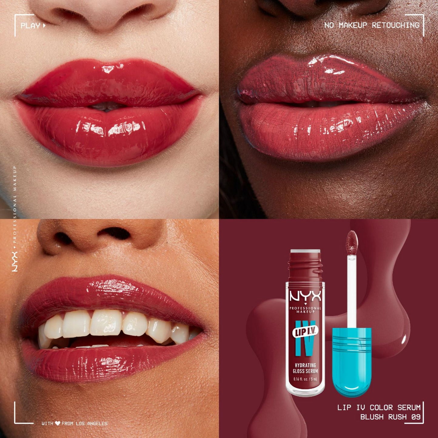 NYX LIP I.V. HYDRATING LIP GLOSS STAIN