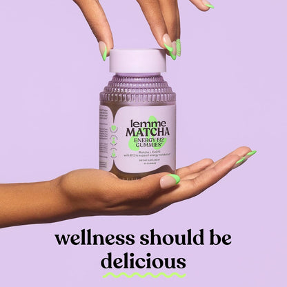 Lemme Matcha Superfood Energy Gummies