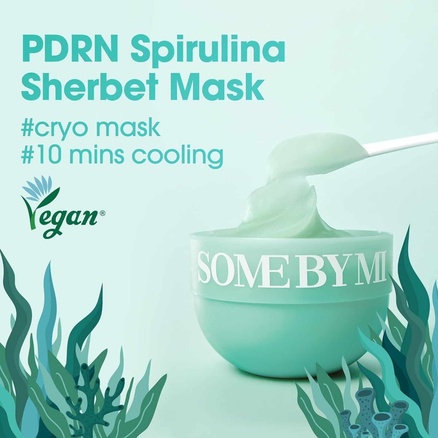 SOME BY MI PDRN Spirulina Soothing Sherbet Mask