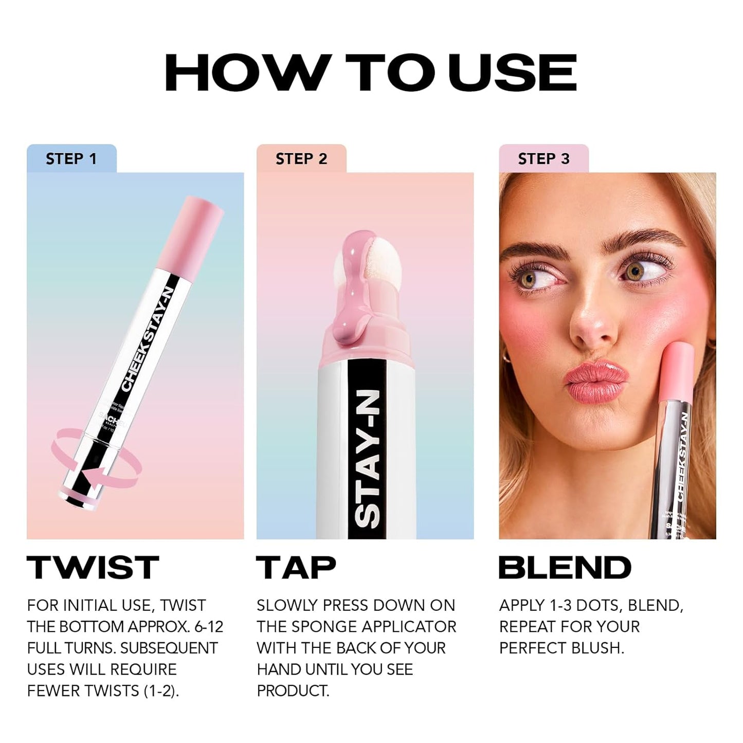 Sacheu Cheek STAY-N Liquid Blush for Cheeks