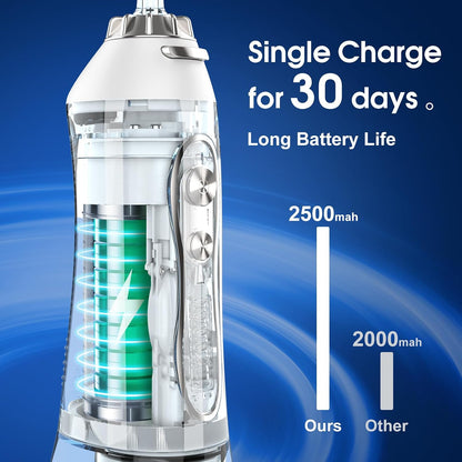 H2ofloss Water Flosser Professional Cordless Dental Oral Irrigator