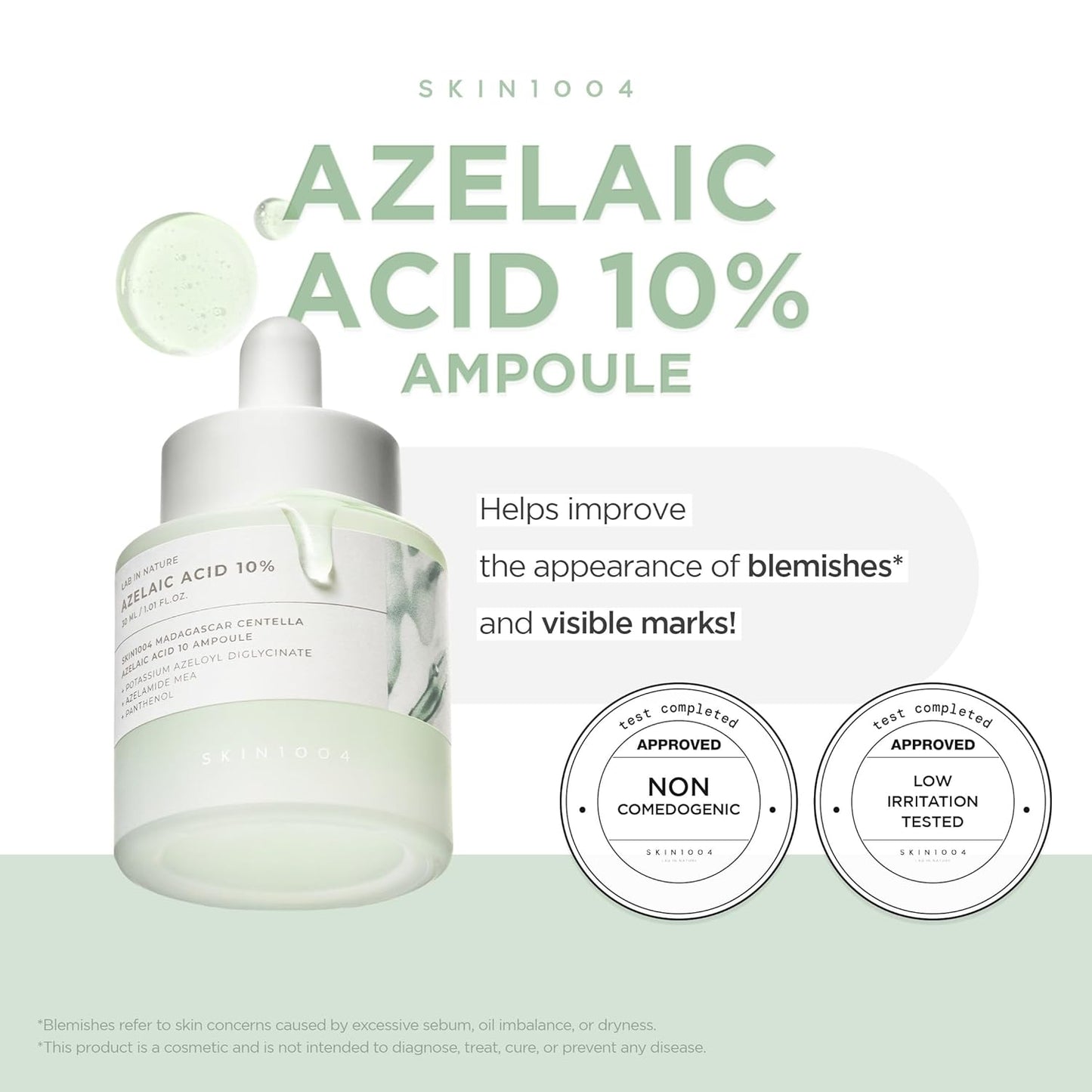 SKIN1004 Lab in Nature Madagascar Centella Azelaic Acid 10 Ampoule