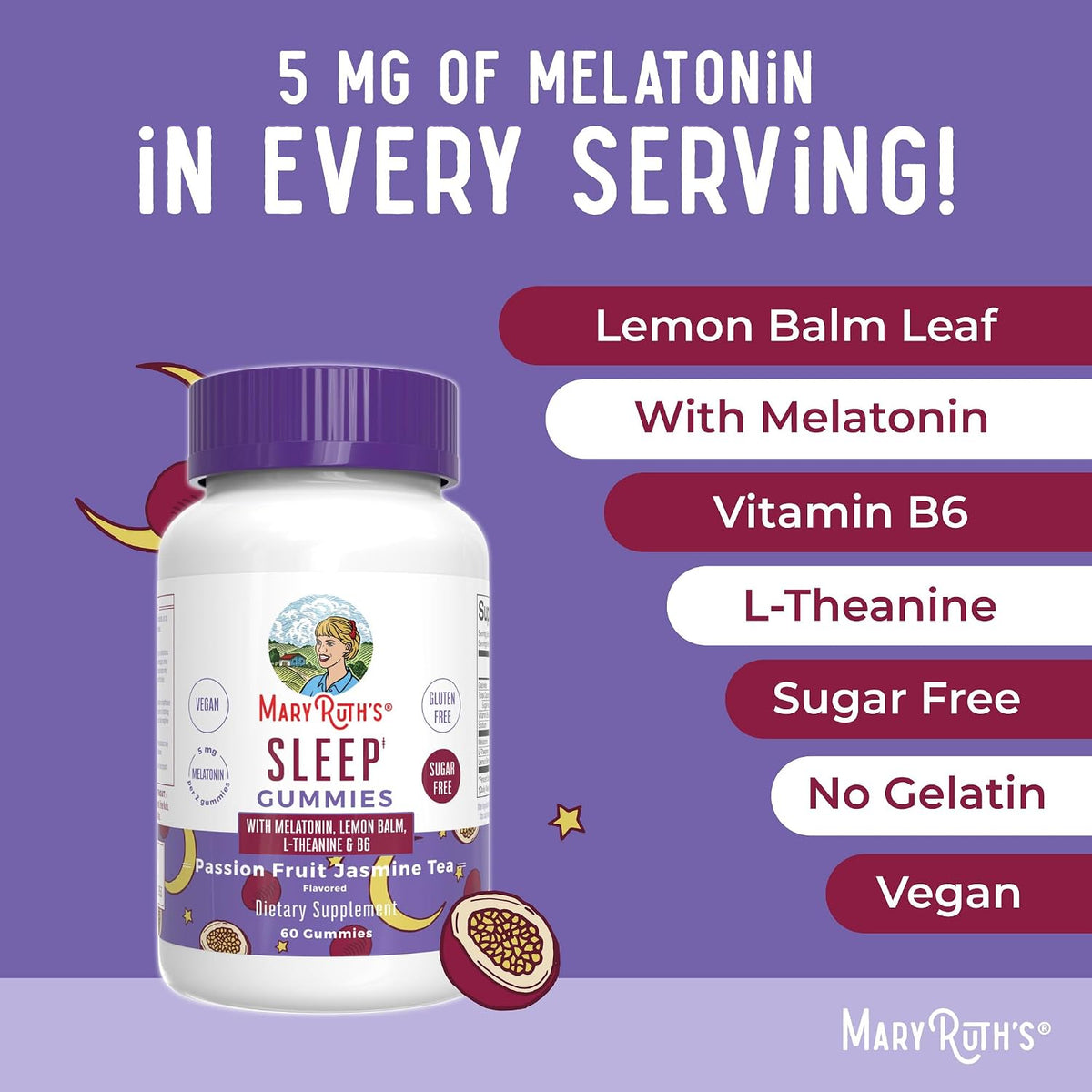 MaryRuth's Melatonin Sleep Gummies