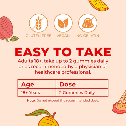 MaryRuth's Multivitamin + Hair Growth Gummies