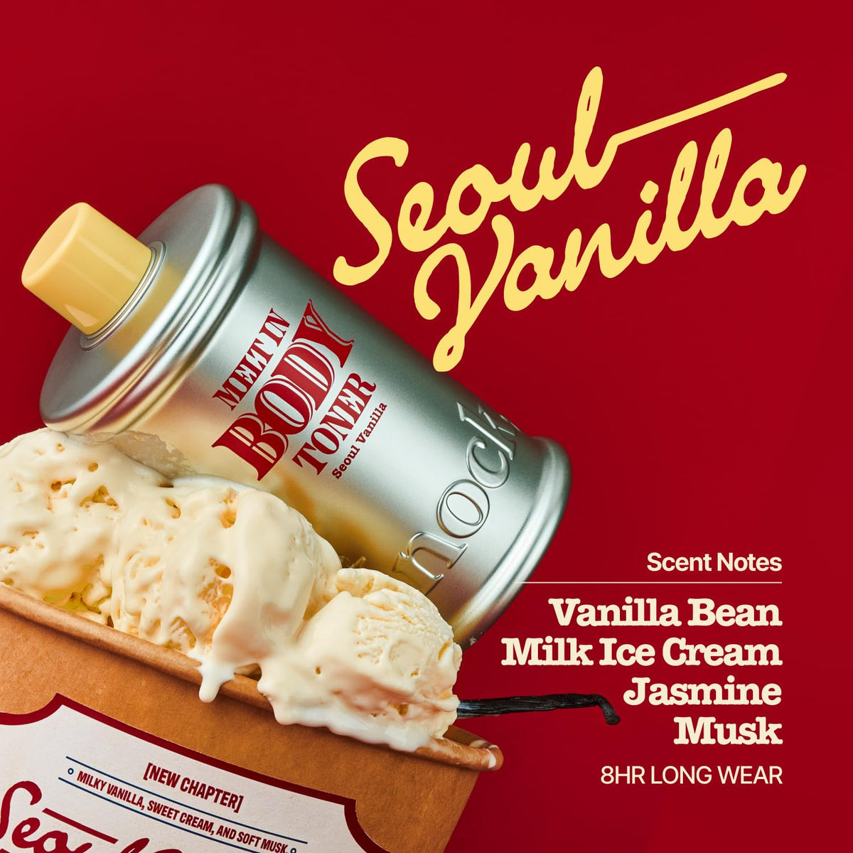 Knock, Melt in Body Toner Seoul Vanilla