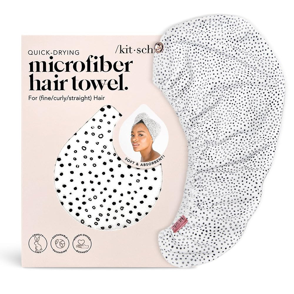 Kitsch Microfiber Hair Towel Wrap for Women